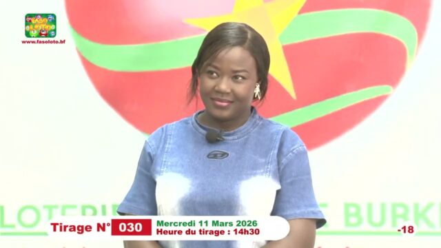 LONAB/FASO LOTO: les résultats du tirage du mercredi 11 mars 2026
