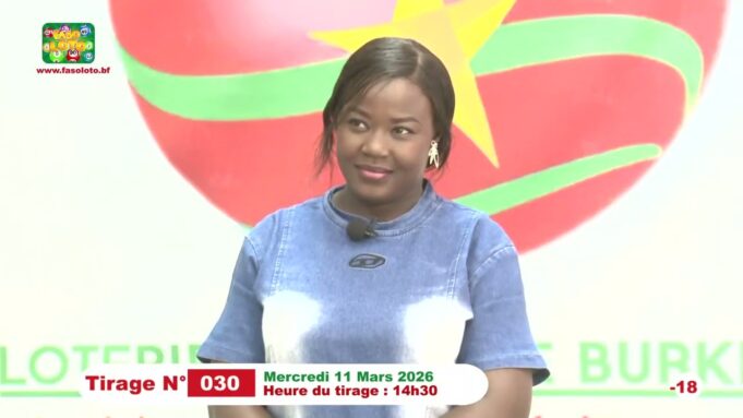 LONAB/FASO LOTO: les résultats du tirage du mercredi 11 mars 2026