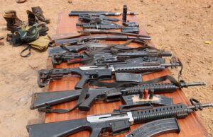 Lutte contre la criminalité urbaine: un présumé voleur d’armes des sociétés privées de sécurité aux arrêts