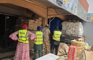 Ouagadougou: plus de 126 tonnes de ciment confisquées