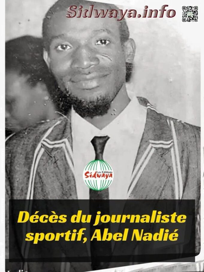 Burkina: décès du journaliste sportif Abel Nadié