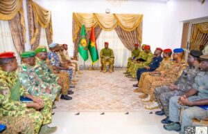 Bobo-Dioulasso: les FDS présentent le dispositif sécuritaire de la SNC au Capitaine Ibrahim Traoré