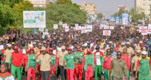 An I de la RPP: une marche populaire pour célébrer la Révolution burkinabè