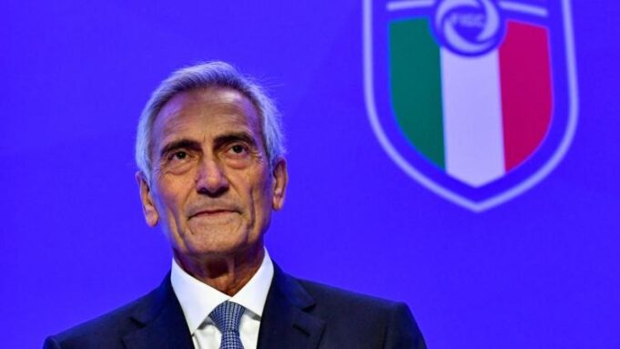 Démission du président de la Fédération italienne de football