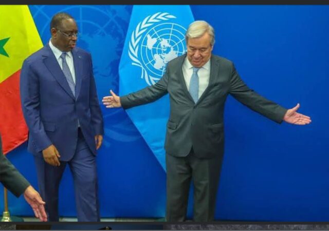 Macky Sall Onu