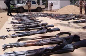 Une trentaine de fusils de type AK-47 saisis lors d’une opération conjointe