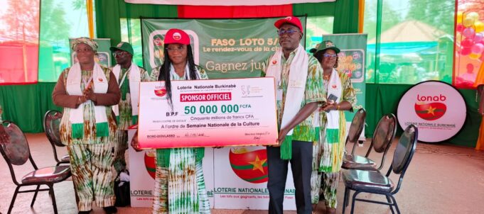 SNC Bobo 2026: La LONAB, sponsor officiel, apporte un appui de 50 millions de FCFA