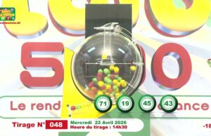 LONAB/FASO LOTO: les résultats du tirage du mercredi 22 avril 2026