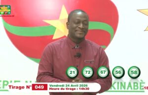 LONAB/FASO LOTO: les résultats du tirage du vendredi 24 avril 2026