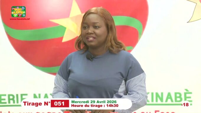 LONAB/FASO LOTO: les résultats du tirage du mercredi 29 avril 2026