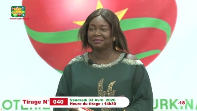 LONAB/FASO LOTO: les résultats du tirage du vendredi 3 avril 2026