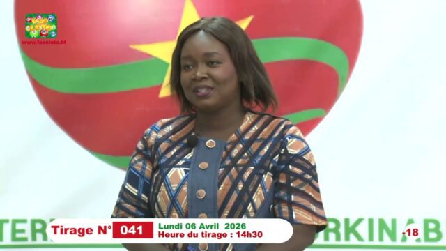 LONAB/FASO LOTO: les résultats du tirage du lundi 6 avril 2026