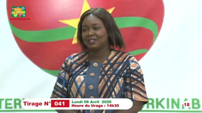 LONAB/FASO LOTO: les résultats du tirage du lundi 6 avril 2026