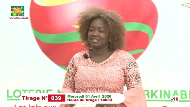 LONAB/FASO LOTO: les résultats du tirage du mercredi 1er avril 2026