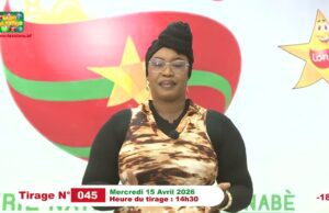 LONAB/FASO LOTO: les résultats du tirage du mercredi 15 avril 2026