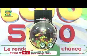 LONAB/FASO LOTO: les résultats du tirage du vendredi 10 avril 2026