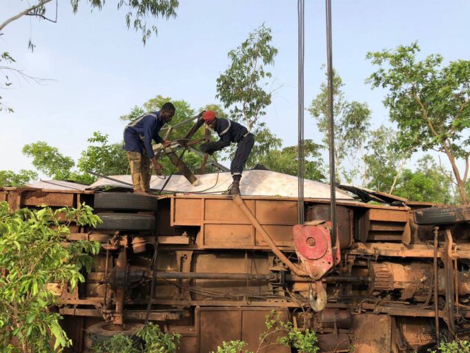 Burkina: quatre morts et 27 blessés dans l’accident d’un car