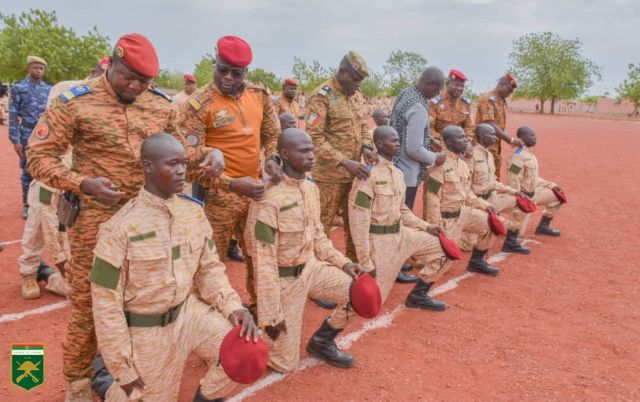 Burkina: plus de 6 600 jeunes soldats renforcent les rangs de l’armée