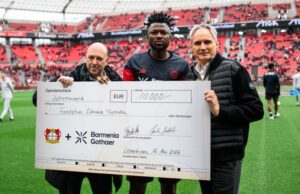 Fondation Edmond Tapsoba: des supporters du Bayer Leverkusen offrent plus de 6 millions FCFA