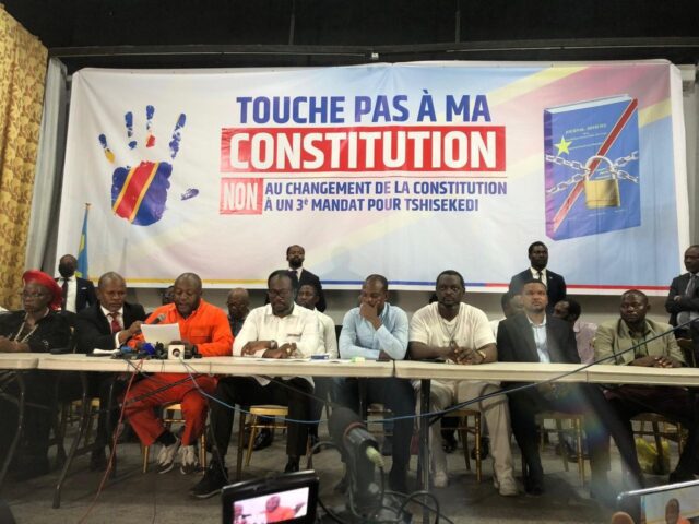 RDC: une coalition de l’opposition dit non à tout projet de révision constitutionnelle