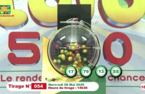LONAB/FASO LOTO: les résultats du tirage du mercredi 6 mai 2026