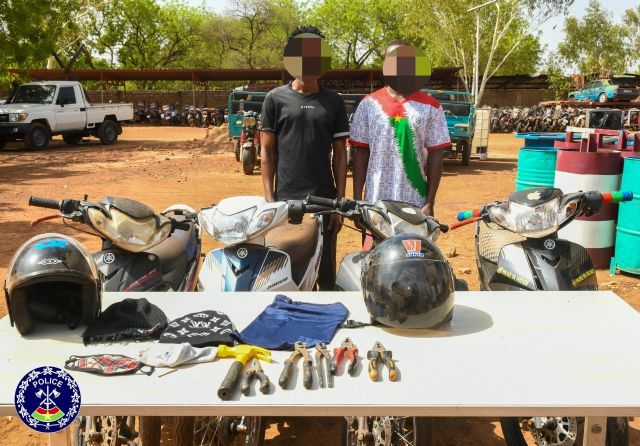 Ouagadougou: un réseau de malfaiteurs démantelé