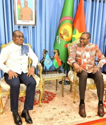 Burkina: le Coordonnateur résident des Nations Unies fait le point des dossiers au Chef de la diplomatie burkinabè