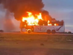 Axe Ouaga-Bobo: un car consumé par les flammes