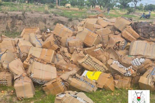 Burkina: 5 936 plaquettes d’œufs de près d’un million détruites à Gaoua