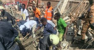 Ouagadougou: un mort dans l’effondrement de la dalle d’un bâtiment