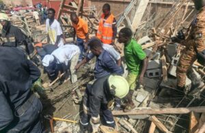 Ouagadougou: un mort dans l’effondrement de la dalle d’un bâtiment