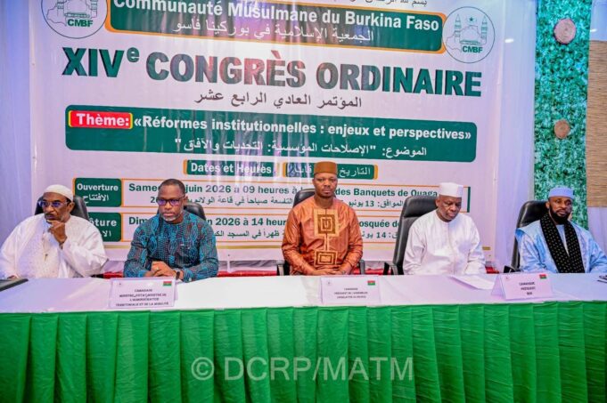 Communauté musulmane du Burkina: les réformes institutionnelles au centre du 14e Congrès ordinaire