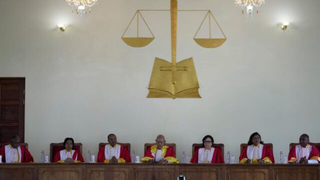 Madagascar: quatre juges constitutionnels visés par une demande de poursuites pour «complot»