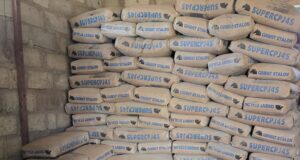 Ouagadougou: plus de 15 tonnes de ciment saisies dans un dépôt clandestin