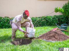 Capitaine Ibrahim Traoré: «Planter un arbre, c’est contribuer à la vie de l’humanité entière»