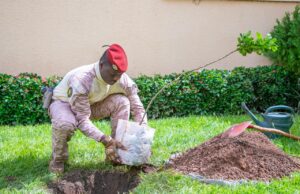 Capitaine Ibrahim Traoré: «Planter un arbre, c’est contribuer à la vie de l’humanité entière»