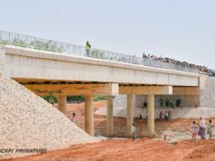 Burkina: ouverture à la circulation du nouveau pont de Hèrèdougou