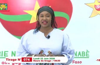 LONAB/FASO LOTO: les résultats du tirage du lundi 22 juin 2026