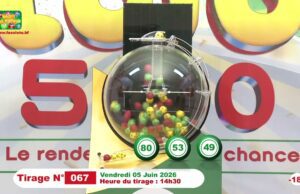 LONAB/FASO LOTO: les résultats du tirage du vendredi 5 juin 2026