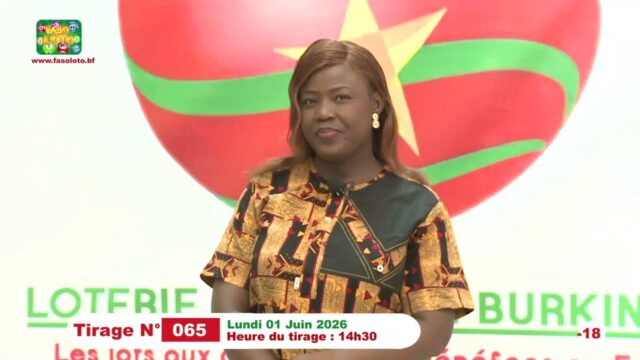 LONAB/FASO LOTO: les résultats du tirage du lundi 1er juin 2026