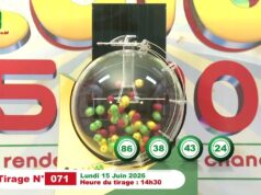 LONAB/FASO LOTO: les résultats du tirage du lundi 15 juin 2026