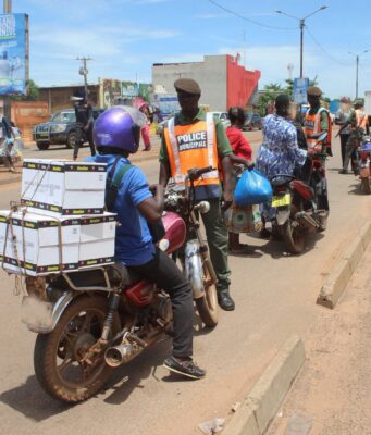 Ouagadougou: environ 300 motos conduites en fourrière pour non-respect des règles