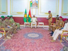 Les ministres chargés de la Défense de l’AES reçus par le Capitaine Ibrahim Traoré