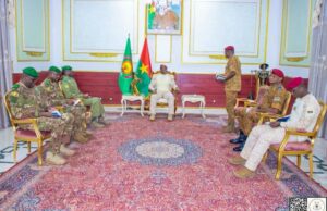 Les ministres chargés de la Défense de l’AES reçus par le Capitaine Ibrahim Traoré