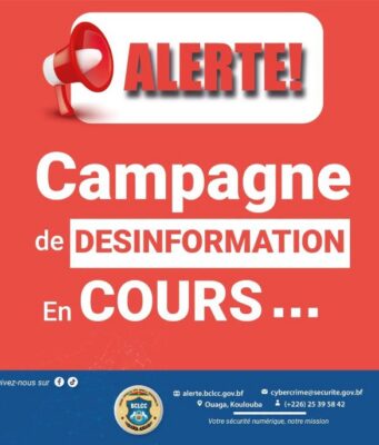 Burkina/Cybercriminalité: de faux avis de recherche usurpant l’identité visuelle de la BCLCC