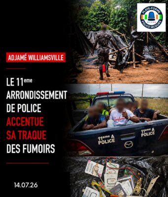 Côte d’Ivoire: une opération spéciale dans plusieurs secteurs sensibles à Adjamé-Williamsville