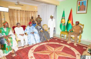 Région du Yaadga: entretien entre le Chef de l’État et les notabilités coutumières