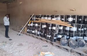 Lutte contre les trafics illicites: près de 340 fûts de cyanure saisis à Houndé