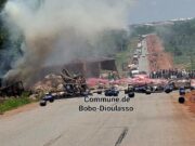 Bobo-Dioulasso: la circulation momentanément suspendue sur le tronçon de la RN°7