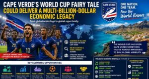L’épopée du Cap-Vert à la Coupe du monde pourrait générer des retombées économiques se chiffrant en milliards de dollars
